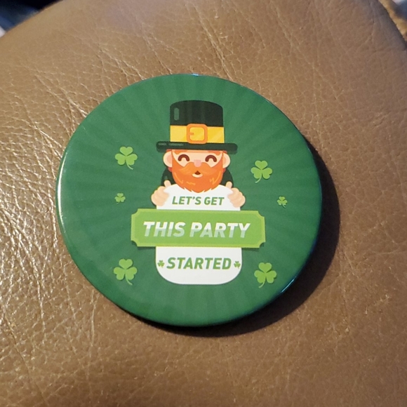 Irish Button Pins 10 pack assorted - Picture 6 of 10